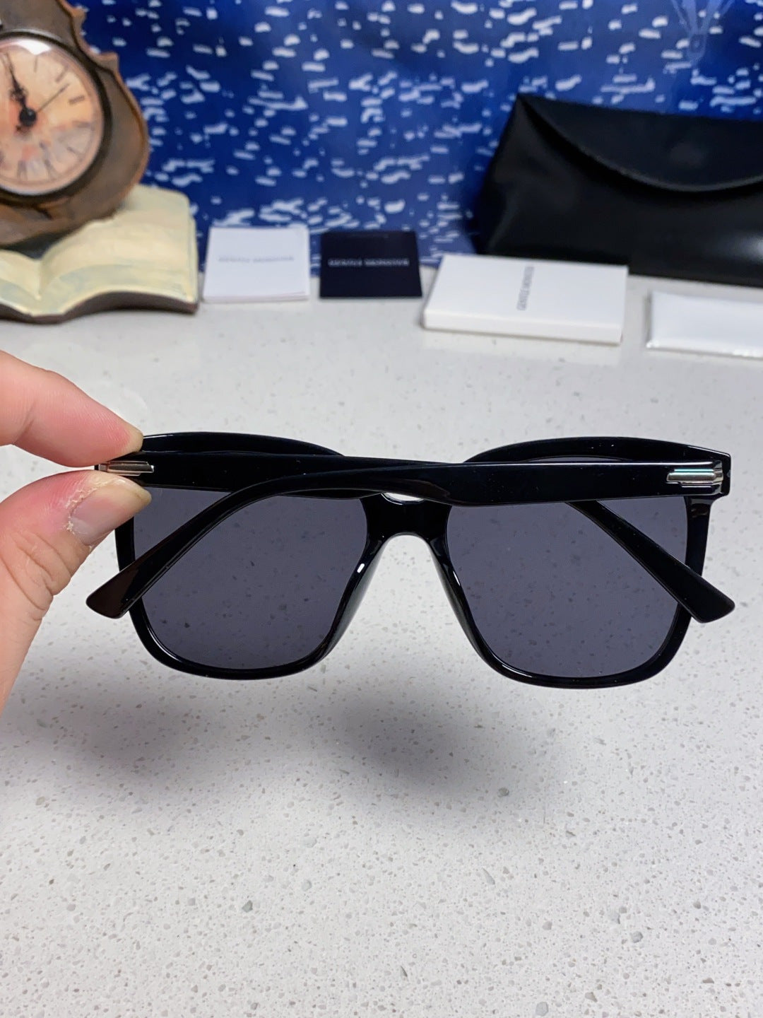 Gentle Monster LAROSA Square Black Lens Sunglasses for Men & Women - 358885 - detail image 6