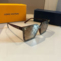 Louis Vuitton Fashion Gold Lens Sunglasses for Men & Women - 464691