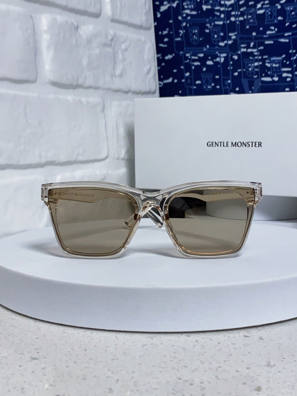 Gentle Monster GEGEN Square Silver Lens Sunglasses for Men & Women - detail image 2