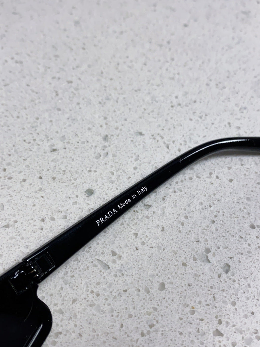 Prada SPRB03 Square Black Lens Sunglasses for Men & Women - detail image 9