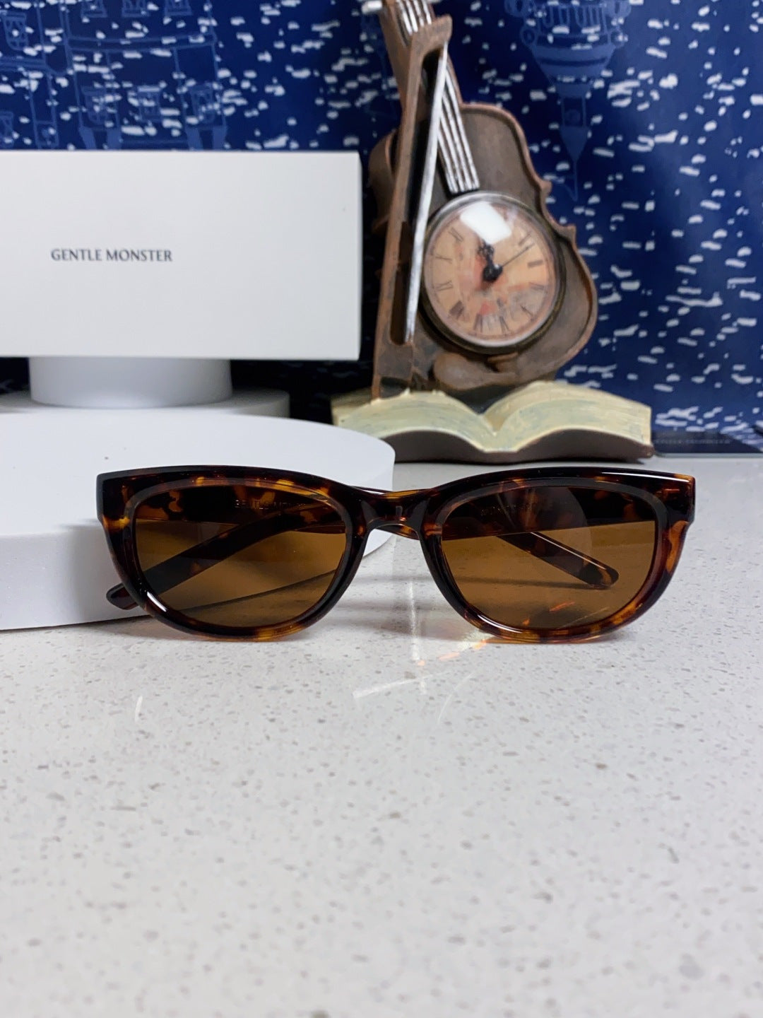 Gentle Monster MONOCHROME Round Brown Lens Sunglasses for Women - 399402 - detail image 9