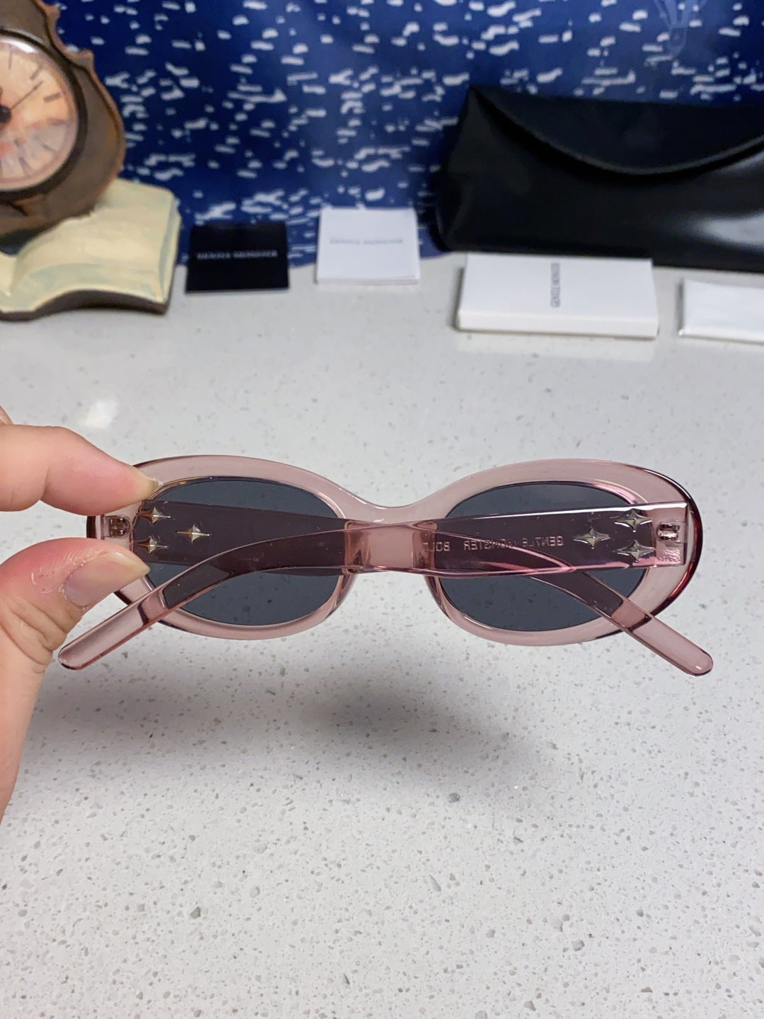Gentle Monster EVE Polarized Cat-Eye Silver Lens Sunglasses for Men & - 432969 - detail image 5