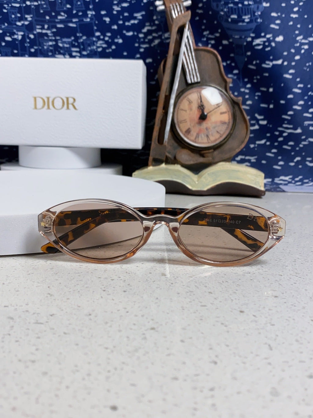 Dior Cat-Eye Silver Lens Sunglasses for Women - 867117 - detail image 9