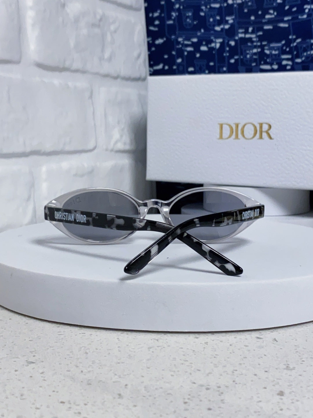 Dior Cat-Eye Silver Lens Sunglasses for Women - 867118 - detail image 3