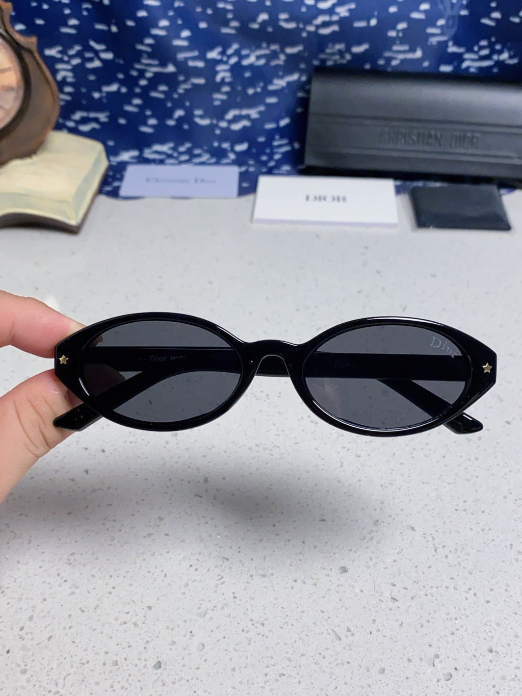 Dior Cat-Eye Red Lens Sunglasses for Women - 867123 - detail image 4