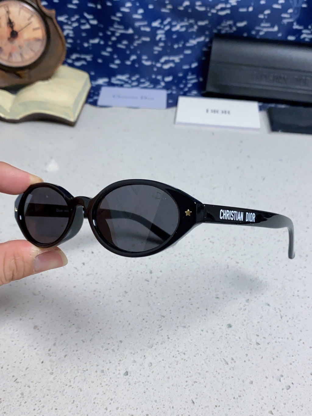 Dior Cat-Eye Red Lens Sunglasses for Women - 867123 - detail image 6