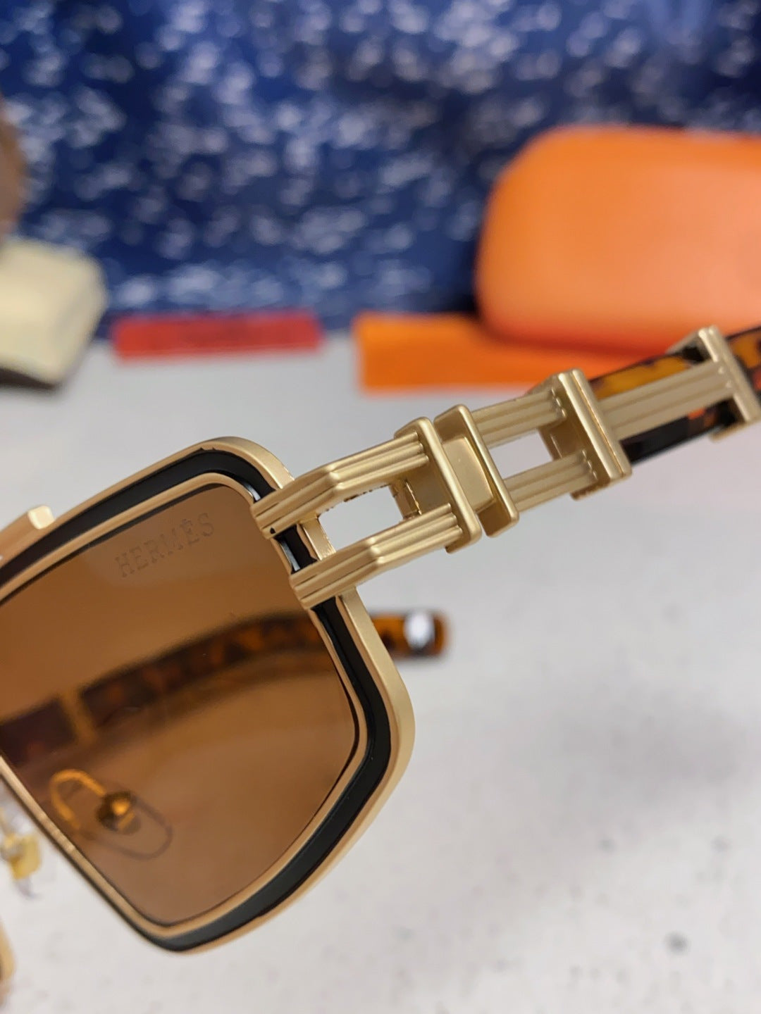Hermès Fashion Brown Lens Sunglasses for Men & Women - 416528 - detail image 7
