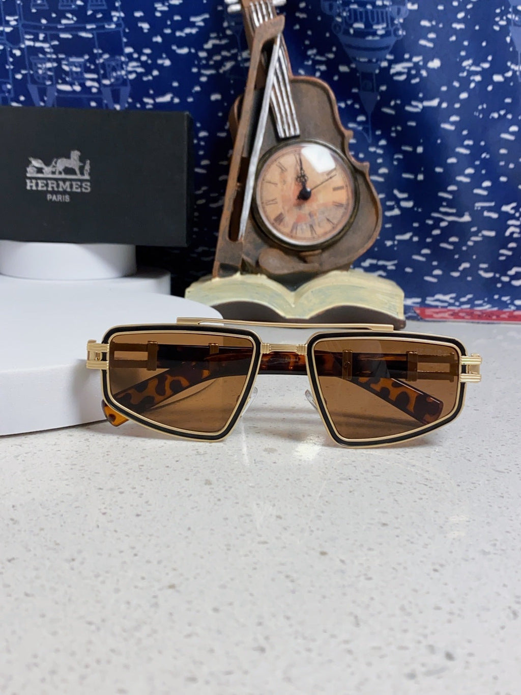 Hermès Fashion Brown Lens Sunglasses for Men & Women - 158695 - detail image 9