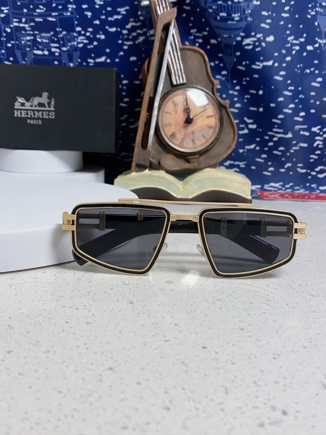 Hermès Fashion Silver Lens Sunglasses for Men & Women - 867269 - detail image 9