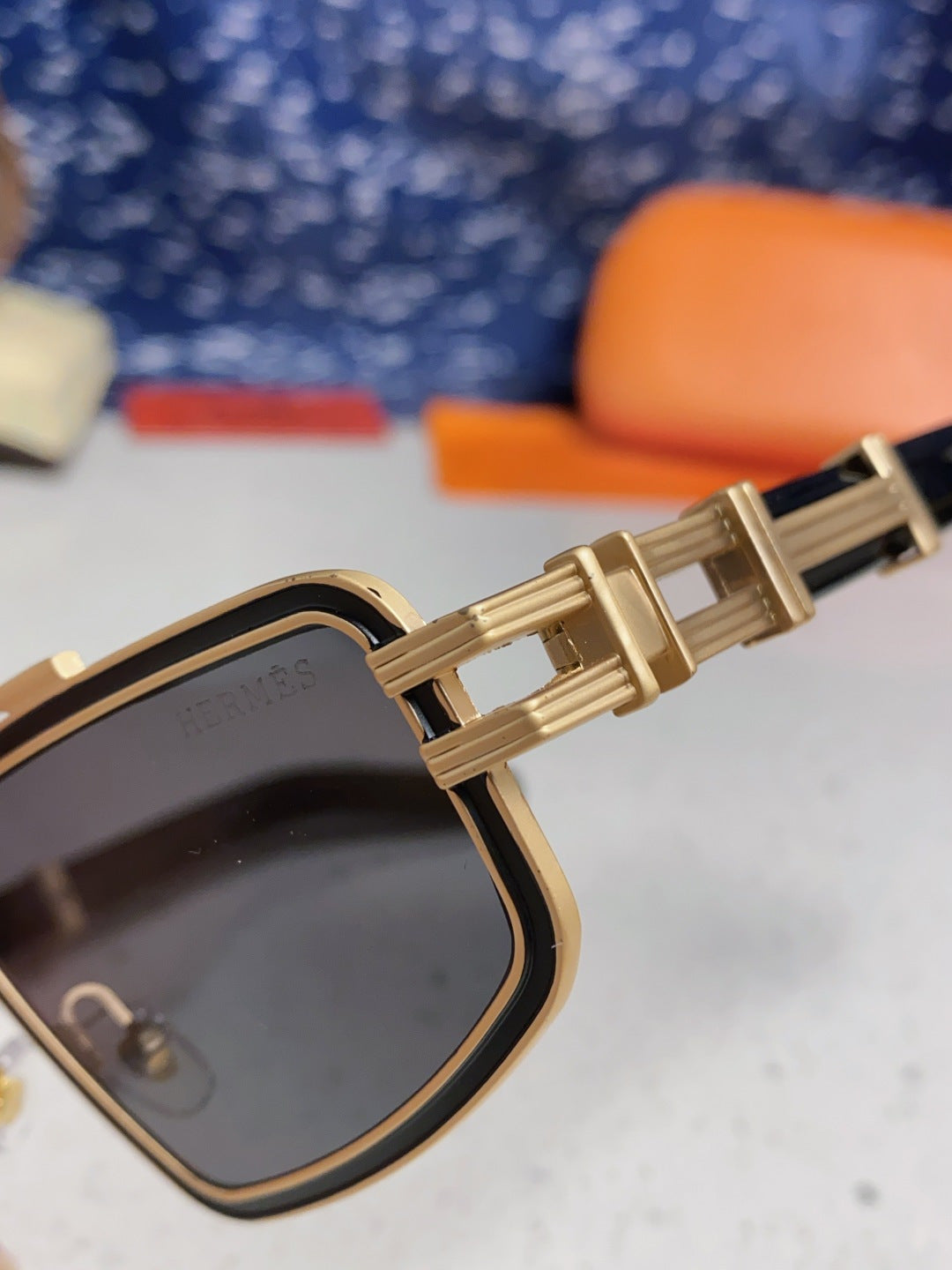 Hermès Fashion Silver Lens Sunglasses for Men & Women - 158696 - detail image 7