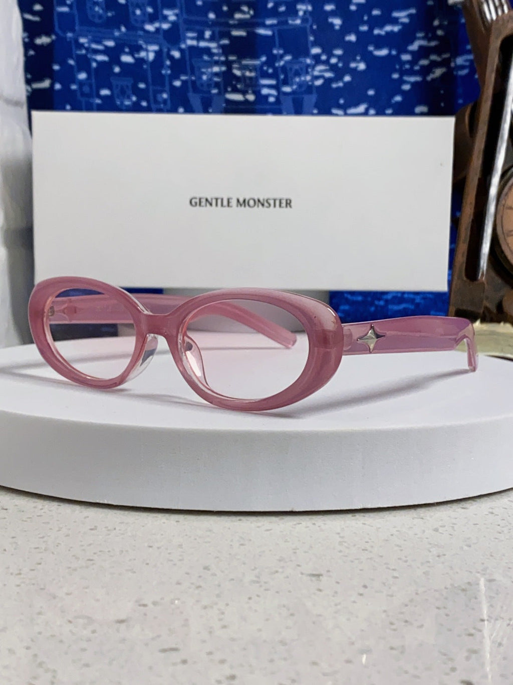 Gentle Monster BANDON Round Red Lens Sunglasses for Men & Women