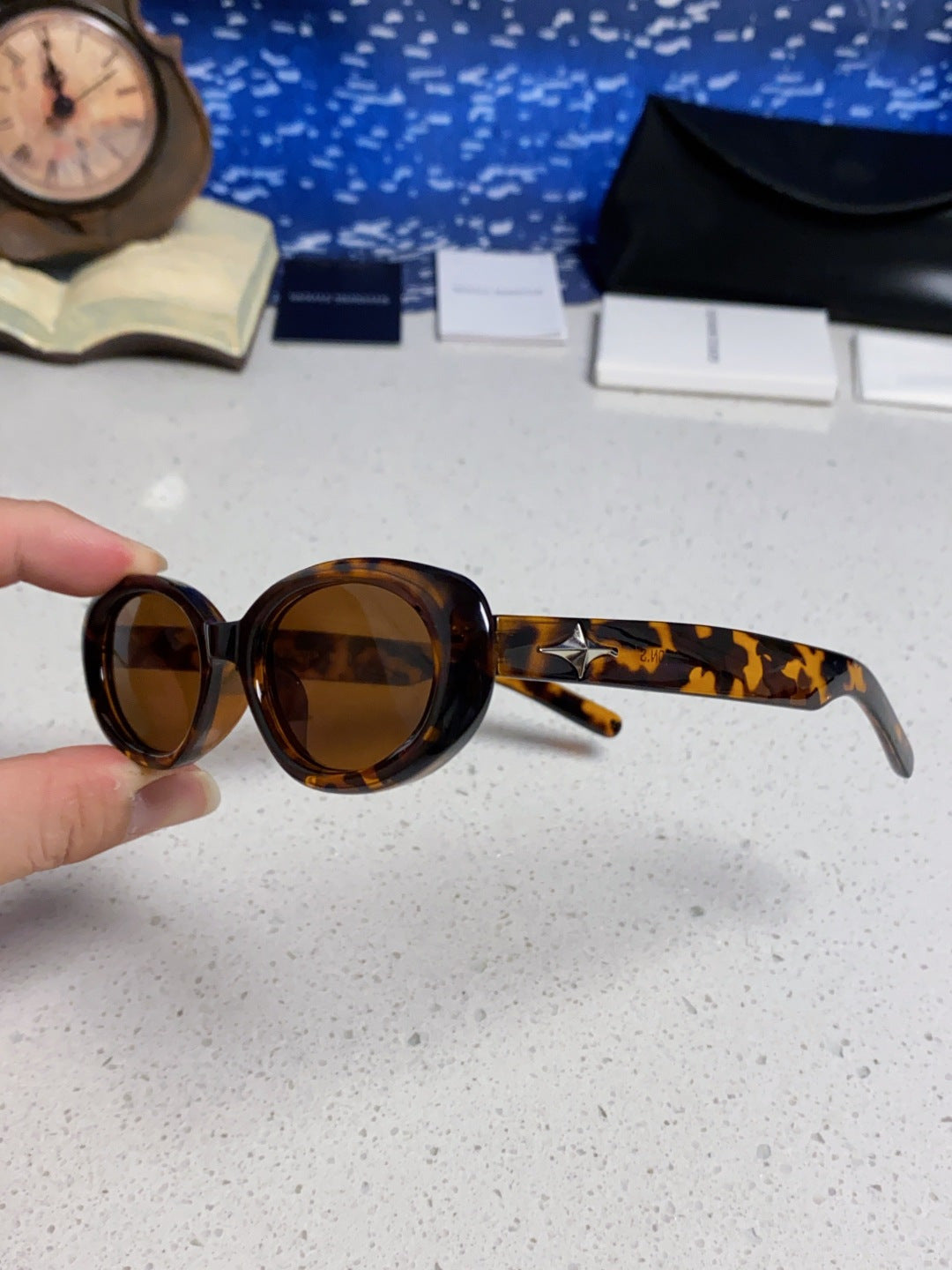 Gentle Monster BANDON Round Brown Lens Sunglasses for Men & Women - detail image 6