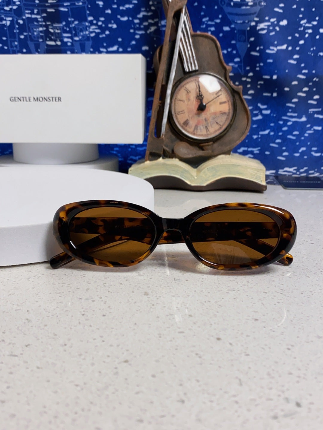 Gentle Monster BANDON Round Brown Lens Sunglasses for Men & Women - 416464 - detail image 9