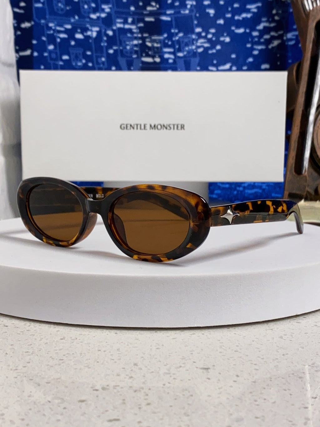 Gentle Monster BANDON Round Brown Lens Sunglasses for Men & Women - 416464