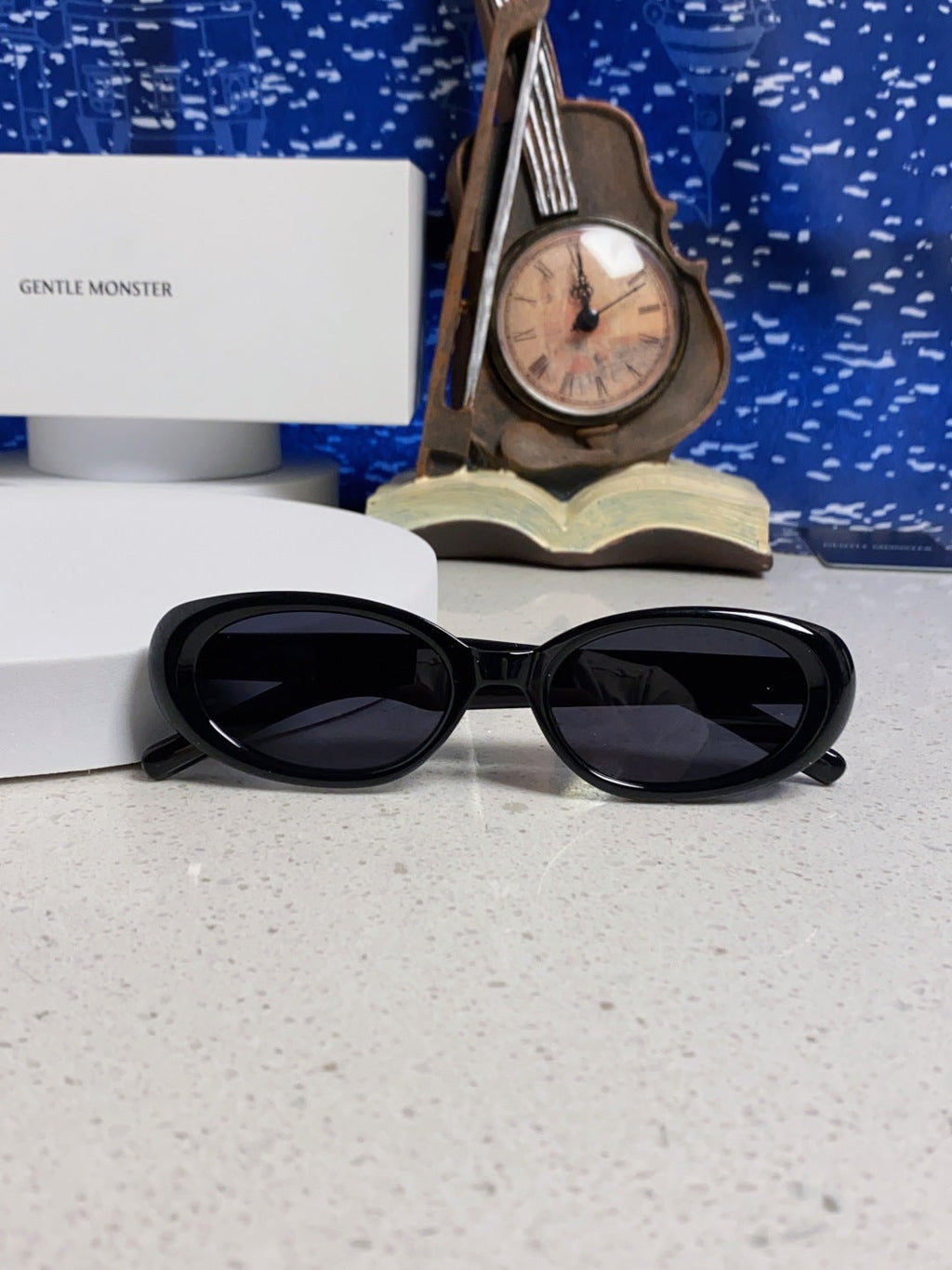 Gentle Monster BANDON Round Silver Lens Sunglasses for Men & Women - detail image 9