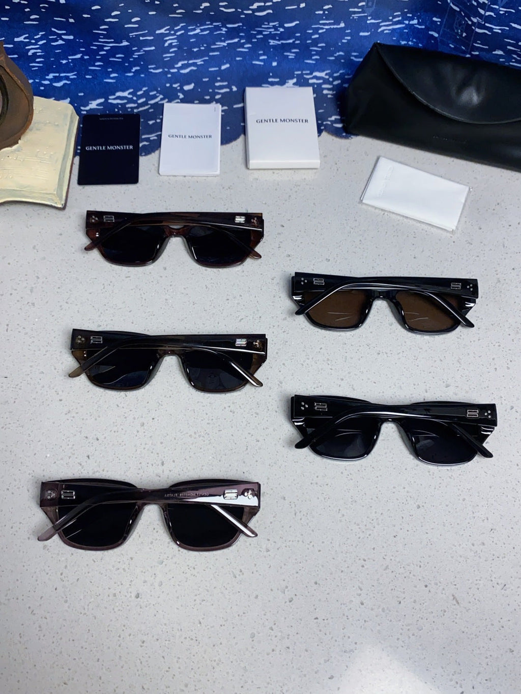 Gentle Monster TR1088 Square Silver Lens Sunglasses for Women - 449975 - detail image 11