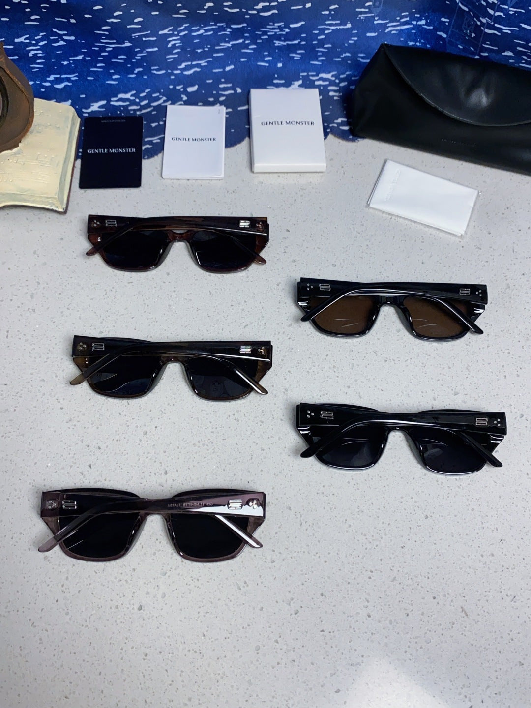Gentle Monster TR1088 Square Silver Lens Sunglasses for Women - detail image 11