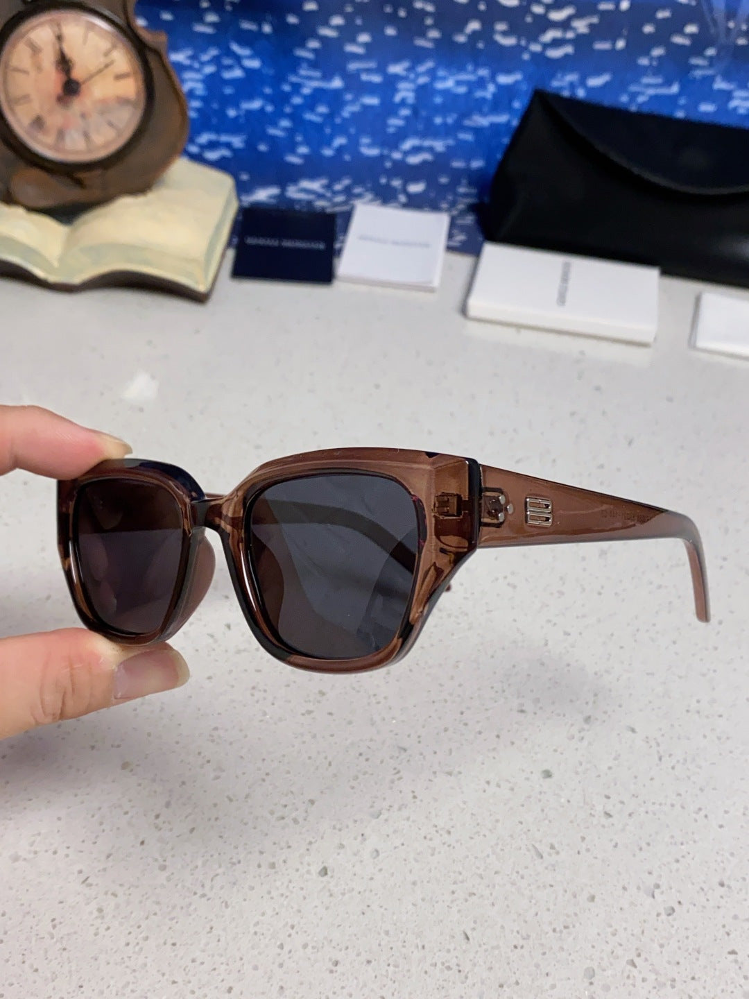 Gentle Monster TR1088 Square Silver Lens Sunglasses for Women - 449975 - detail image 6