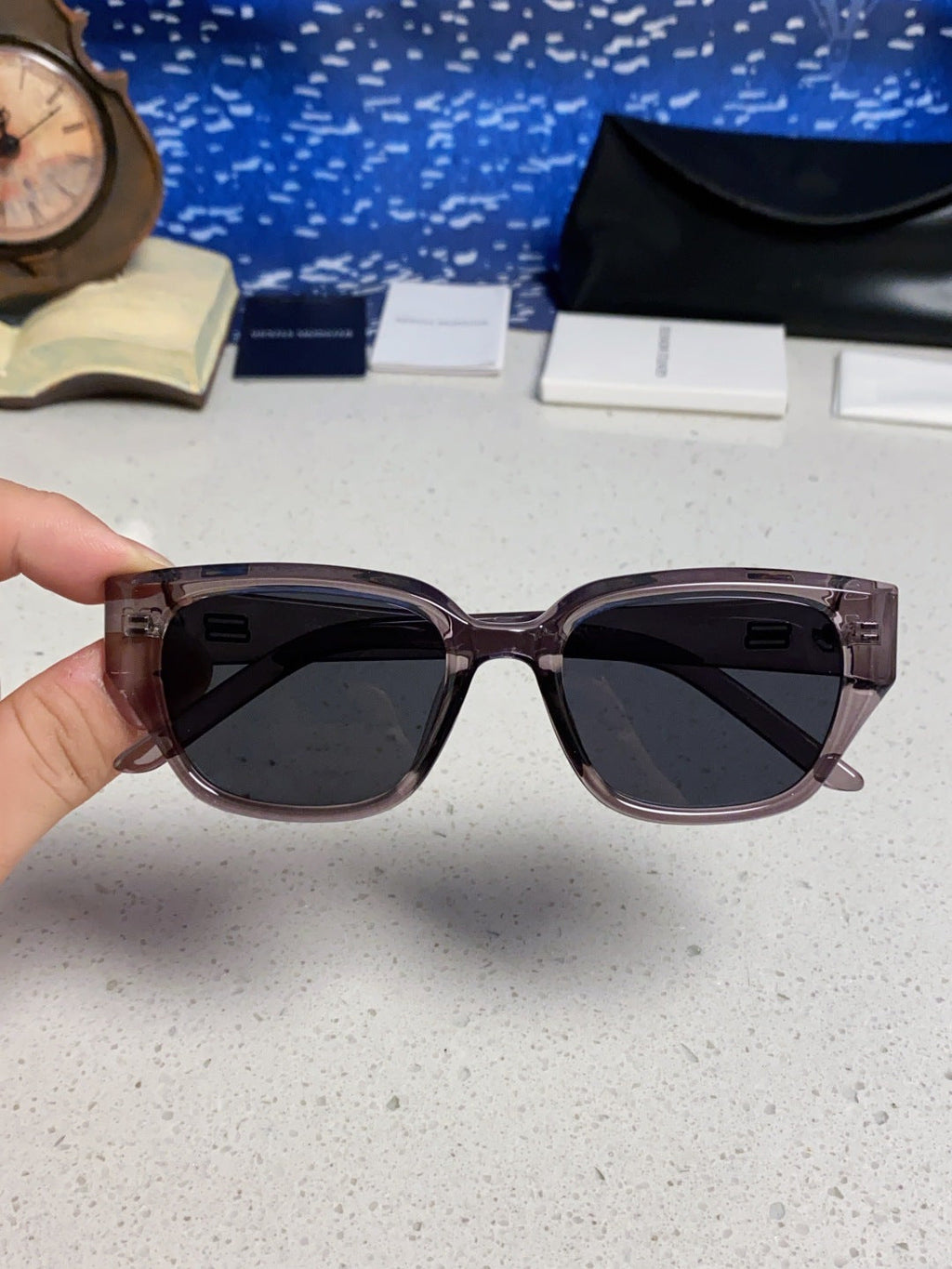 Gentle Monster TR1088 Square Black Lens Sunglasses for Women - 449977 - detail image 4