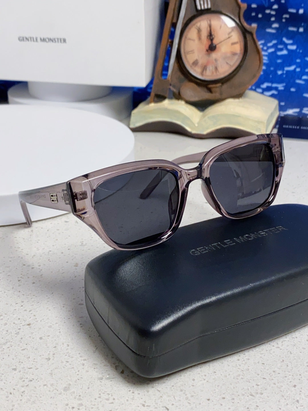 Gentle Monster TR1088 Square Black Lens Sunglasses for Women - 416468 - detail image 10
