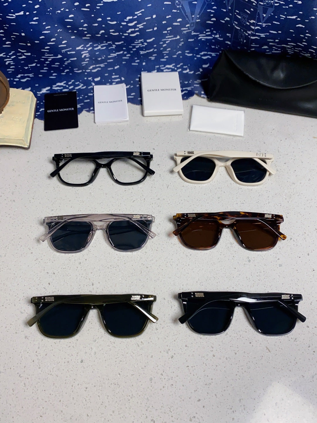 Gentle Monster TAM Polarized Fashion Black Lens Sunglasses for Men - 466375 - detail image 11