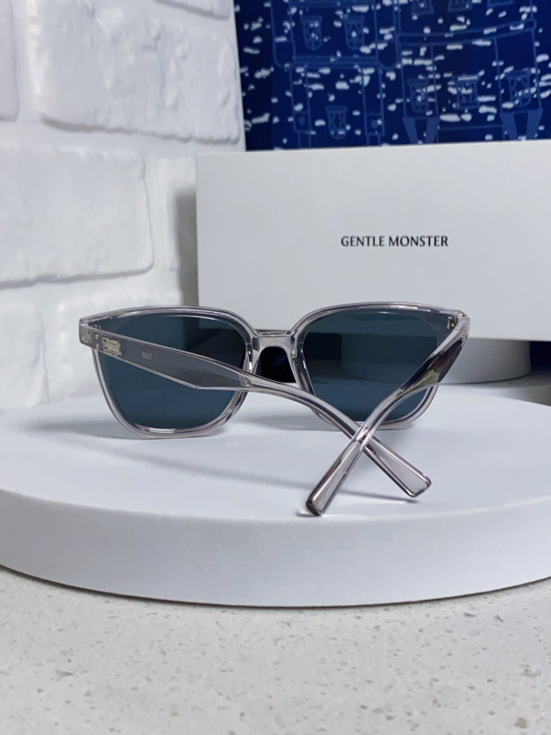 Gentle Monster TAM Polarized Fashion Blue Lens Sunglasses for Men - 466374 - detail image 3