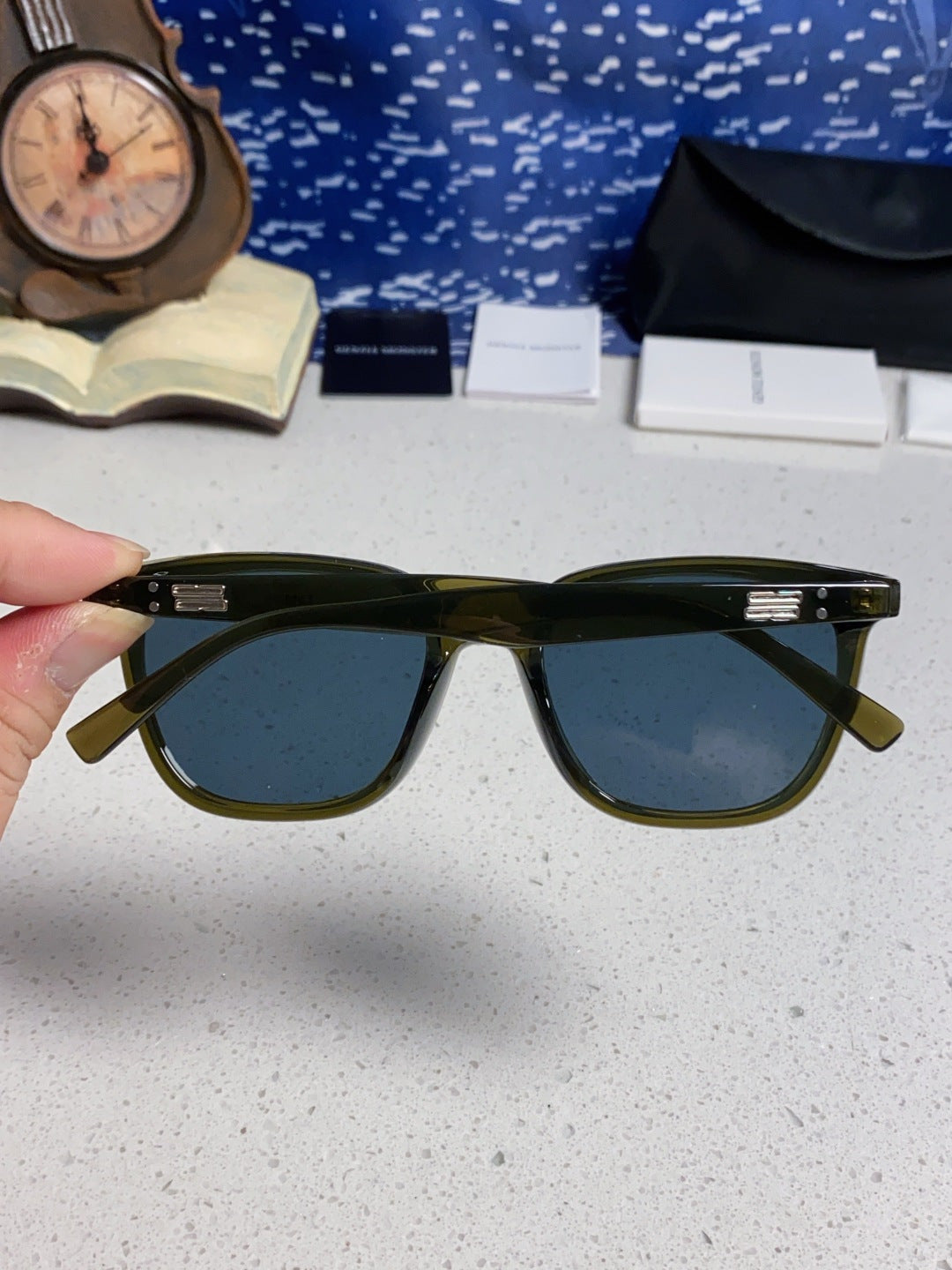 Gentle Monster TAM Polarized Fashion Black Lens Sunglasses for Men - 466375 - detail image 5