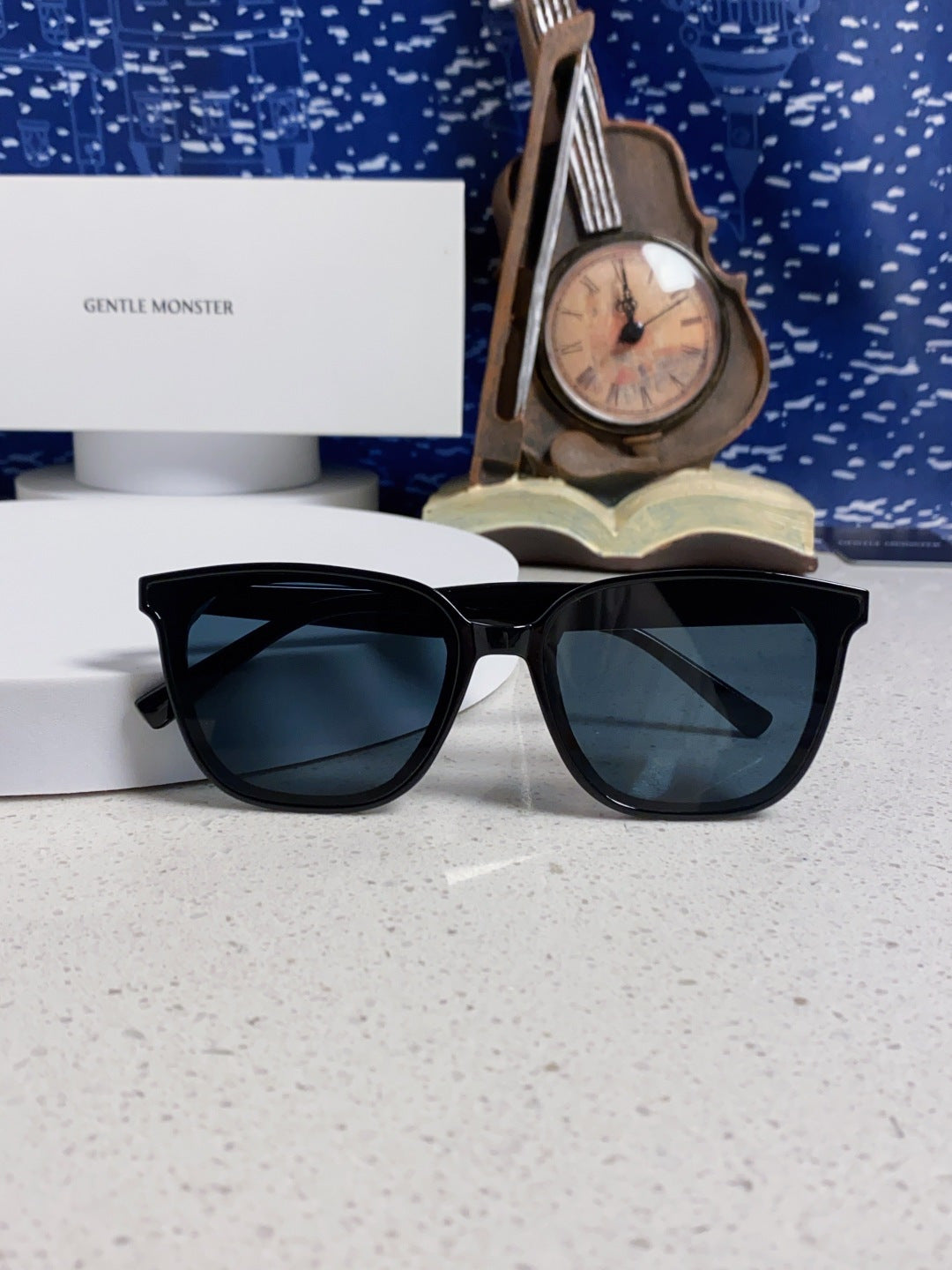 Gentle Monster TAM Polarized Fashion Black Lens Sunglasses for Men - detail image 9