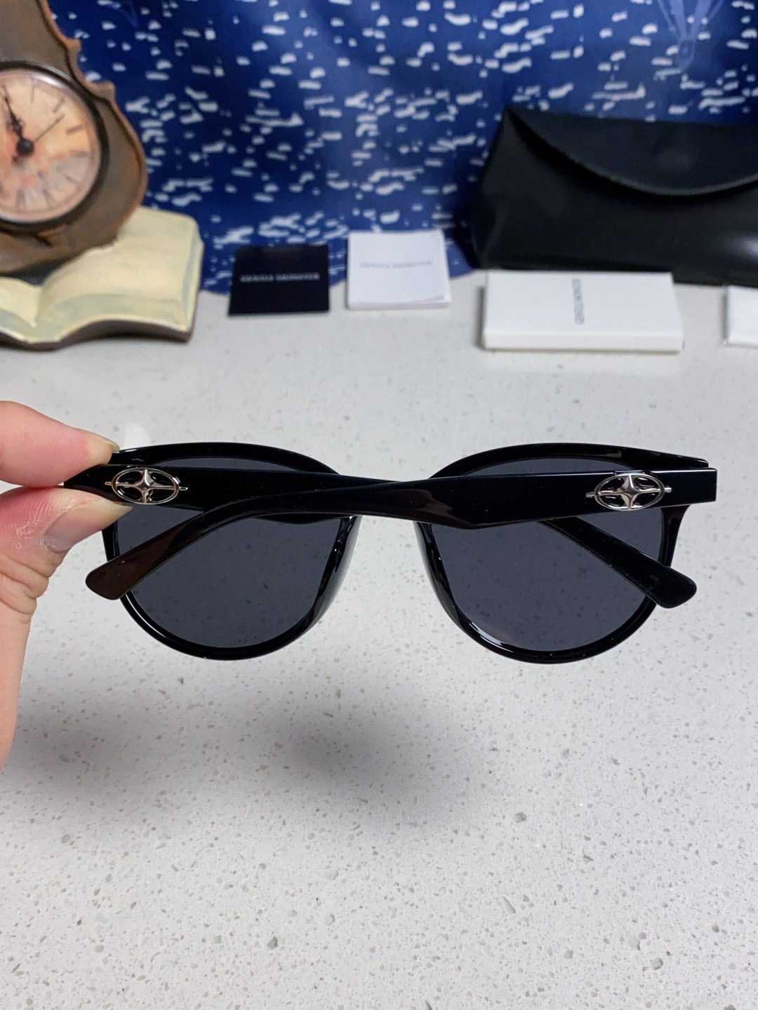 Gentle Monster TR1091 Round Black Lens Sunglasses for Men & Women - 487986 - detail image 5