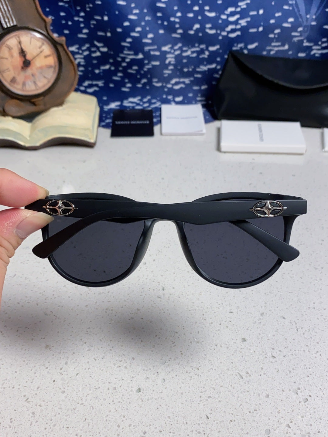 Gentle Monster TR1091 Round Black Lens Sunglasses for Men & Women - 416488 - detail image 5