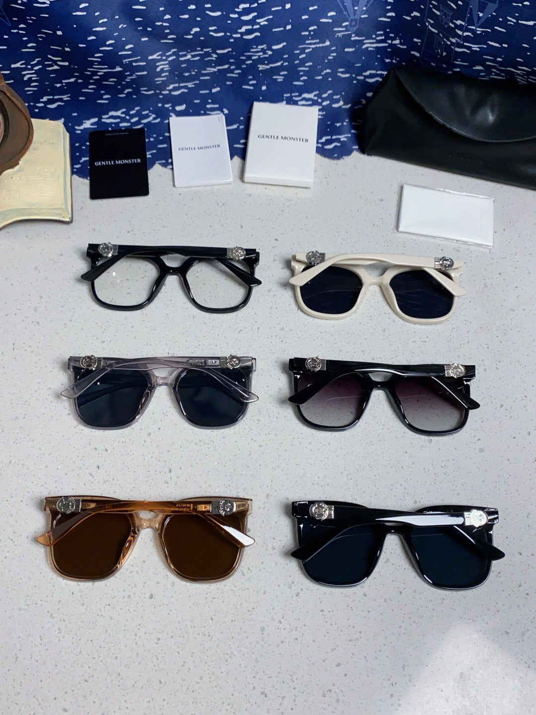 Gentle Monster SWIPE4 Square Gray Lens Sunglasses for Men & Women - 416493 - detail image 11