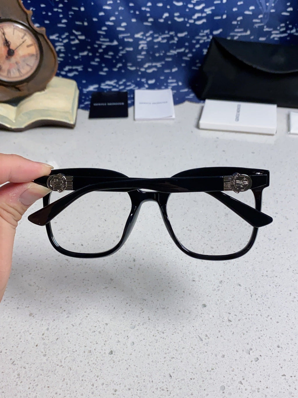 Gentle Monster SWIPE4 Square Gray Lens Sunglasses for Men & Women - 487988 - detail image 5
