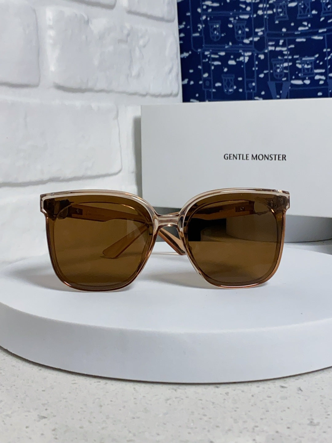 Gentle Monster SWIPE4 Square Brown Lens Sunglasses for Men & Women - 416491 - detail image 2