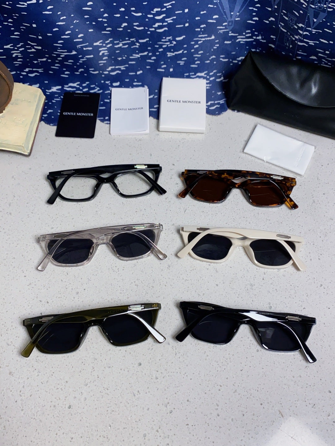 Gentle Monster LOTI Blue-Light Cat-Eye Silver Lens Sunglasses for Men - 432921 - detail image 11