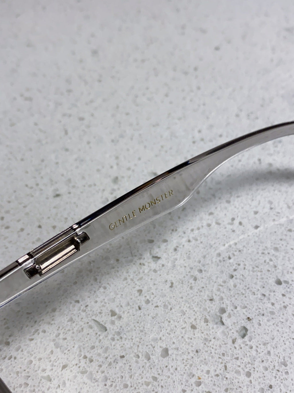 Gentle Monster LOTI Blue-Light Cat-Eye Silver Lens Sunglasses for Men - 432921 - detail image 8