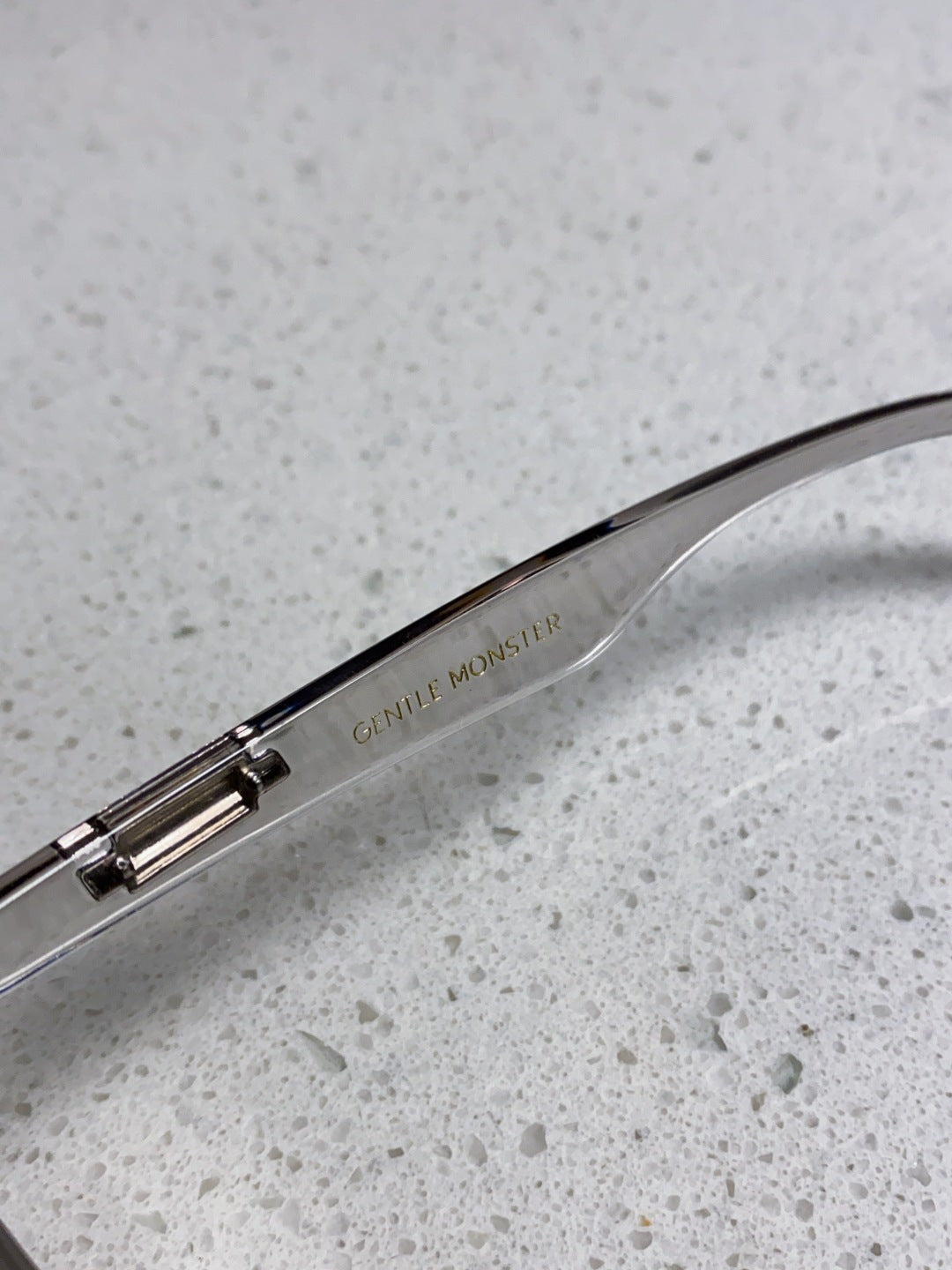 Gentle Monster LOTI Blue-Light Cat-Eye Silver Lens Sunglasses for Men - 432921 - detail image 8