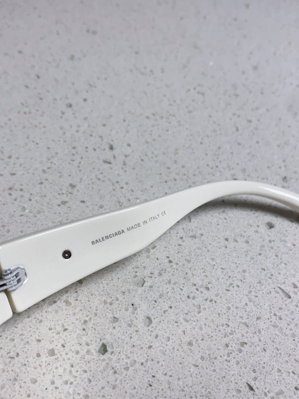 Balenciaga Oversized Silver Lens Sunglasses for Women - detail image 8
