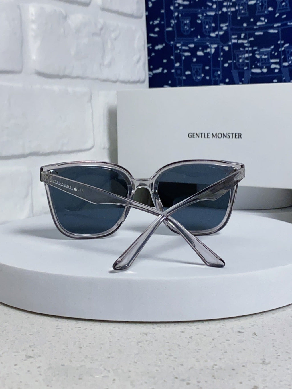 Gentle Monster RICK Polarized Oversized Black Lens Sunglasses for Men - 132655 - detail image 3