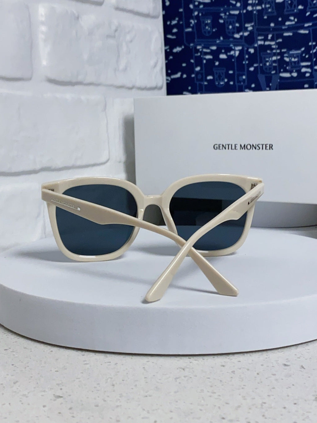 Gentle Monster RICK Polarized Oversized Black Lens Sunglasses for Men - 132657 - detail image 3