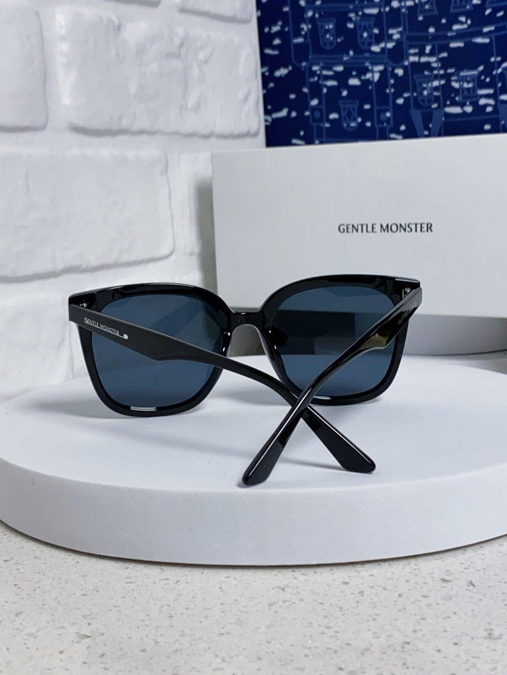 Gentle Monster RICK Polarized Oversized Blue Lens Sunglasses for Men - 132659 - detail image 3