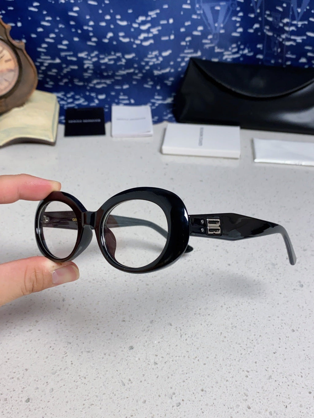 Gentle Monster Round Silver Lens Sunglasses for Men & Women - 399379 - detail image 6