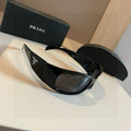 Prada SPRA14 Fashion Black Lens Sunglasses for Men & Women - 382710