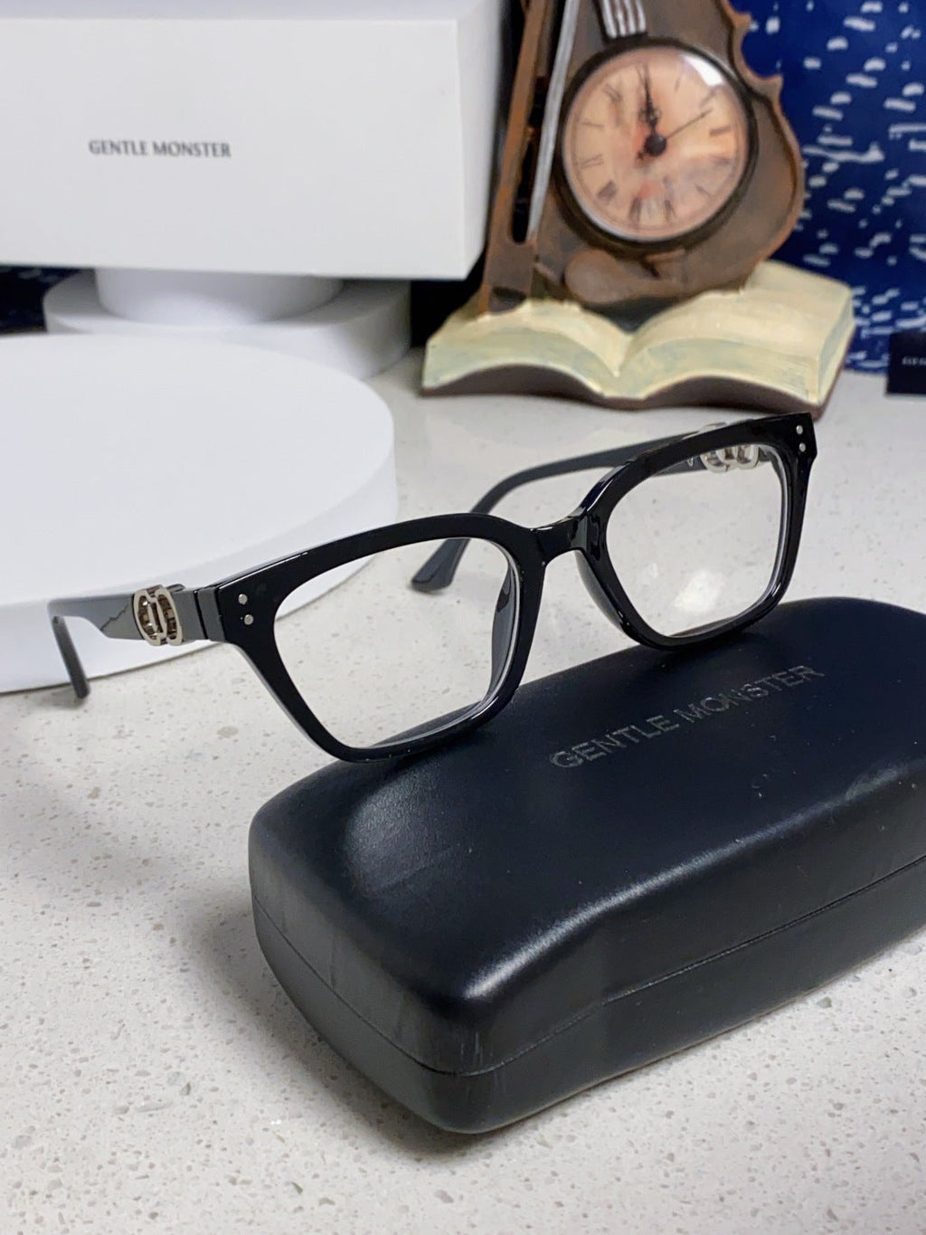 Gentle Monster XOXO Square Silver Lens Sunglasses for Men & Women - 867254 - detail image 10