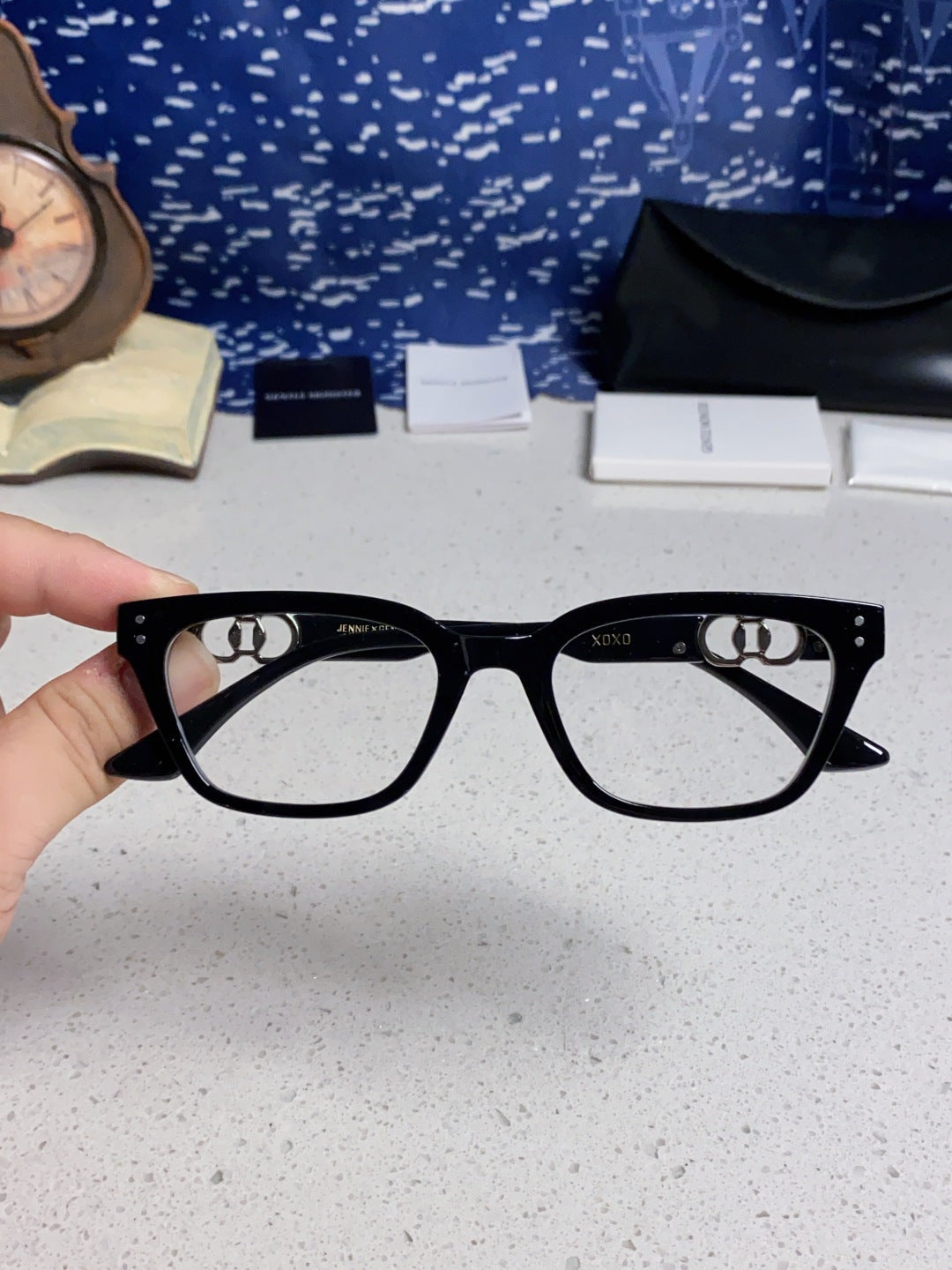 Gentle Monster XOXO Square Silver Lens Sunglasses for Men & Women - 867254 - detail image 4
