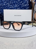 Gentle Monster XOXO Square Brown Lens Sunglasses for Men & Women - 416473