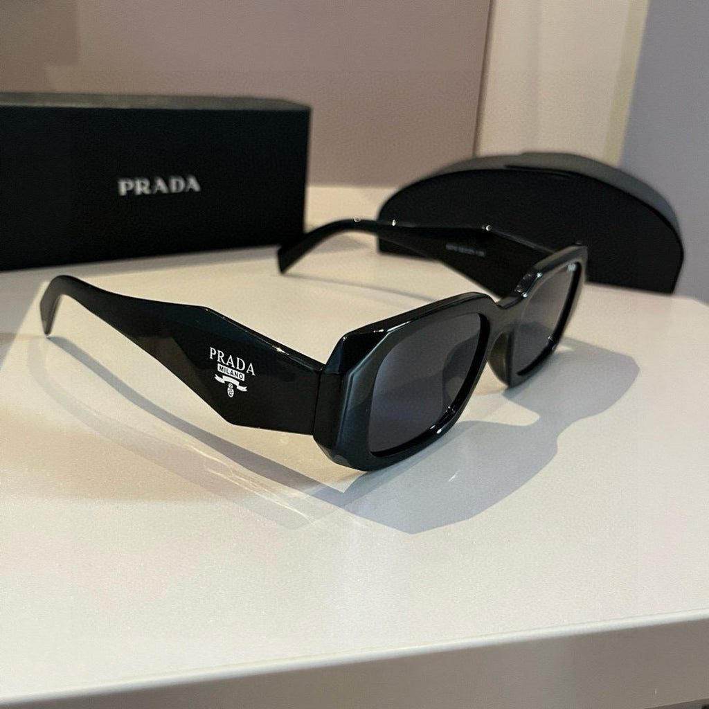 Prada SPR17WF Fashion Gold Lens Sunglasses for Men & Women