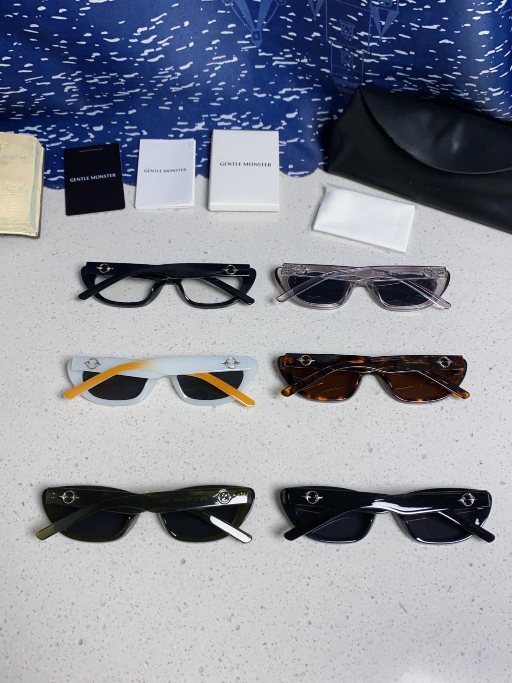 Gentle Monster 27AND7 Cat-Eye Silver Lens Sunglasses for Men & Women - 358875 - detail image 11