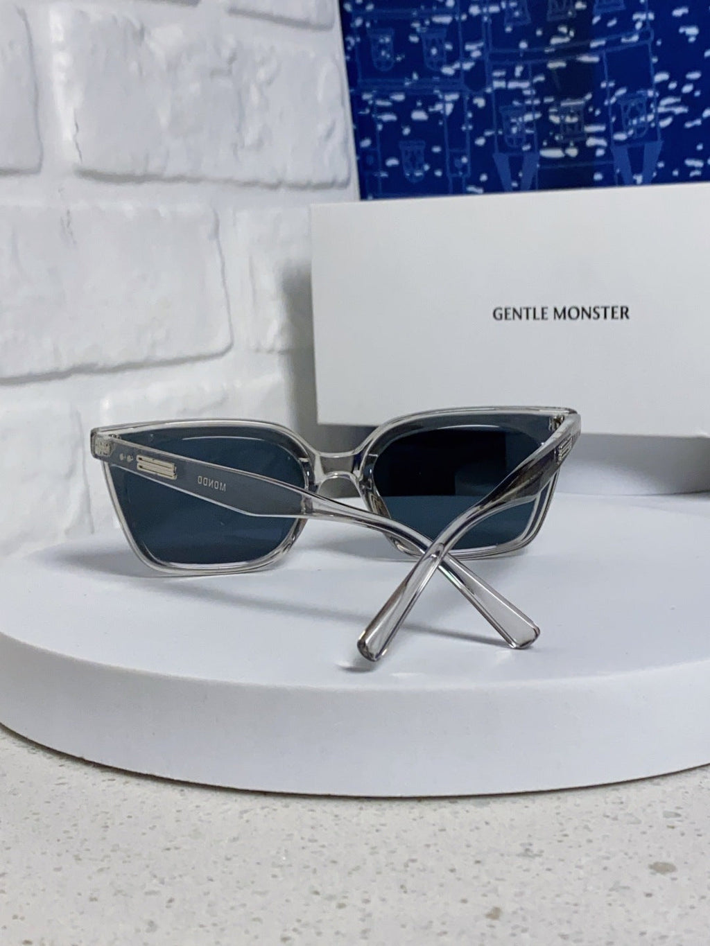 Gentle Monster MONDO Square Black Lens Sunglasses for Men & Women - 488064 - detail image 3