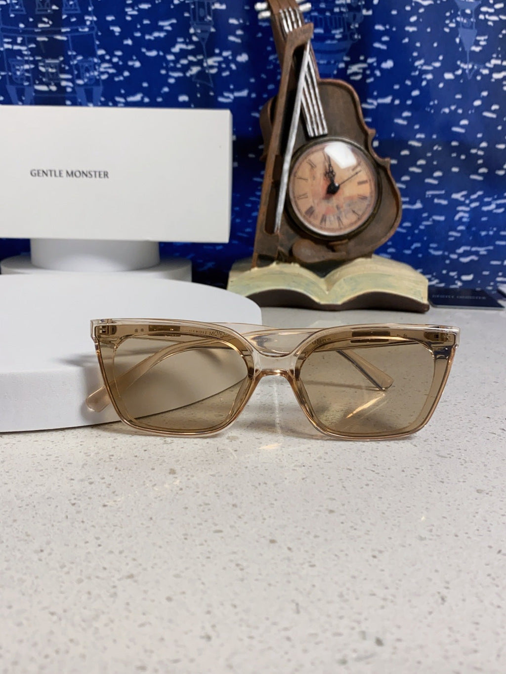 Gentle Monster MONDO Square Brown Lens Sunglasses for Men & Women - 488065 - detail image 9