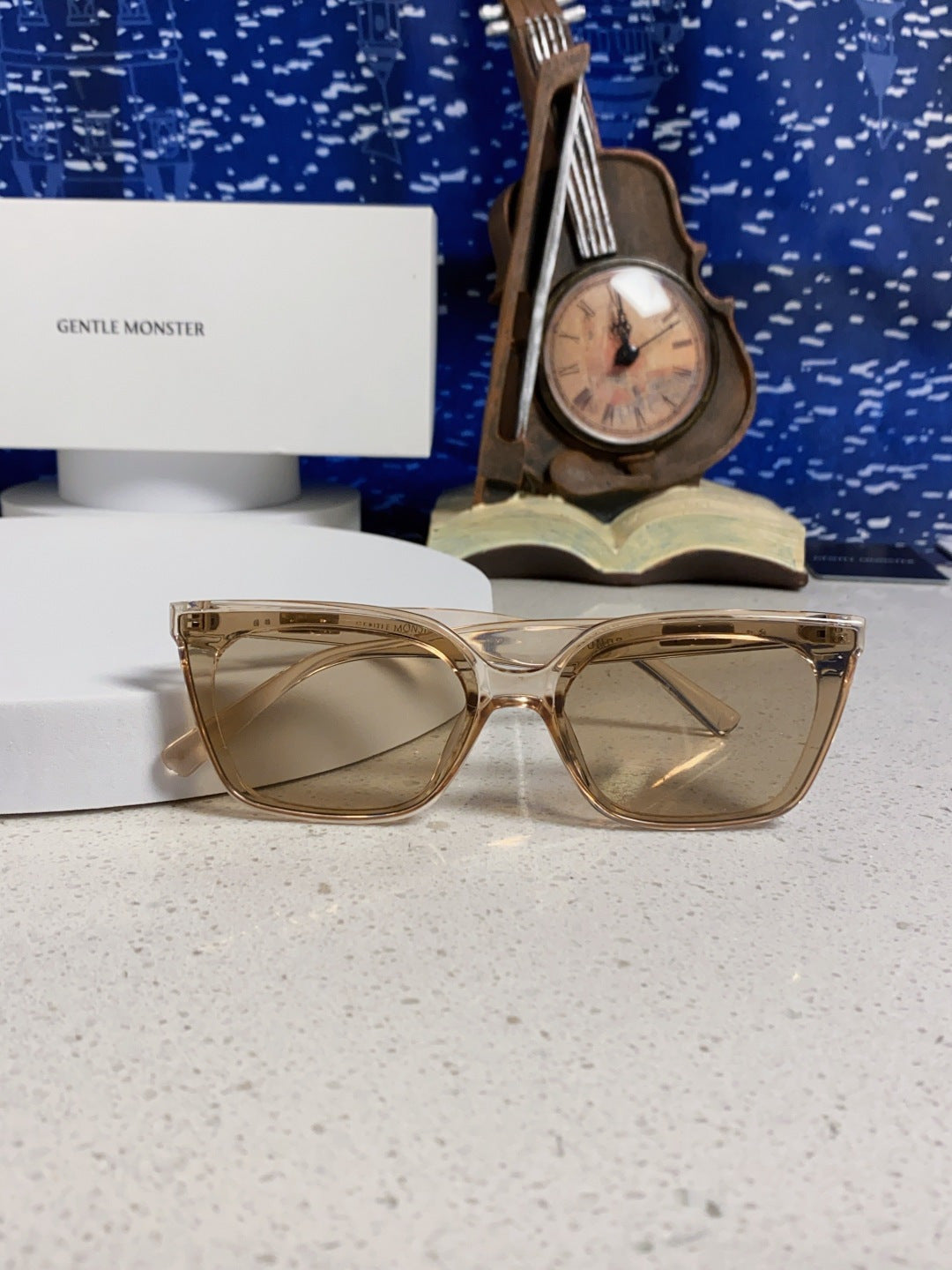 Gentle Monster MONDO Square Brown Lens Sunglasses for Men & Women - 488065 - detail image 9